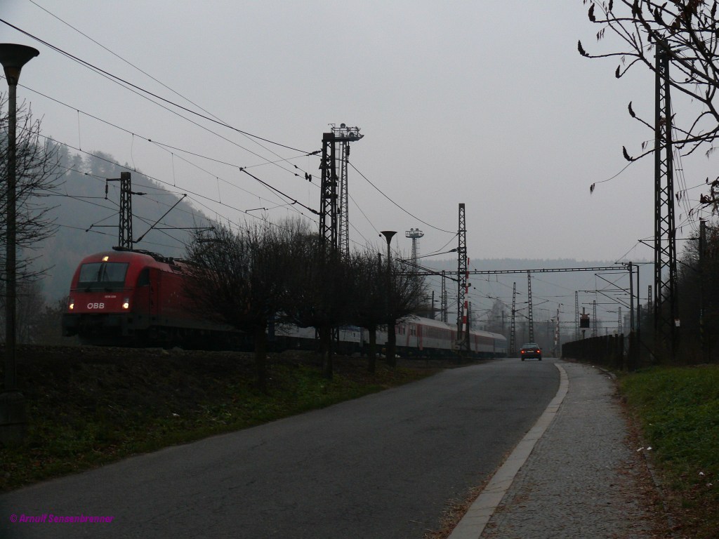 Usti nad Orlici, BB-1216 230 mit EC ,
2011-11-18