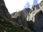Berner Alpen 
Wanderung von Kandersteg ber den Gemmipass (2350m) nach Leukerbad.
24.09.1981