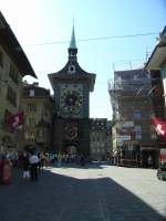 08-25 Strasbourg-Bern/13562/bern-kramgasse-zytgloggeturm Bern Kramgasse Zytgloggeturm