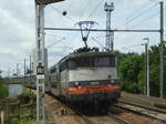 SNCF-BB16111 schiebt Corail-IC3103 Von Paris ber Rouen nach Le-Havre.
2007-06-28 Braut-Beuzeville  (ab 12:37)