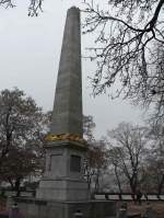 2011-11-17  Brno Denispark

Obelisk fr Kaiser Franz I. (1818)