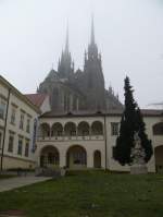 2011-11-17  Brno   Blick auf Dom St.Peter+Paul