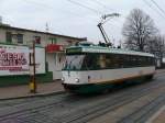 2011-11-20 312a Liberec-nadrazi Tram DPmL-70(1435)  L3  (Tatra-T3SUCS-1987)