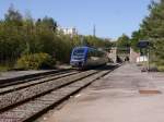 Einfahrt SNCF-X73814 TER35607=Épinal1220-StDié1325    2014-10-03  Bruyères