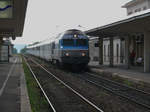 SNCF-CC72168 mit Corail von Paris-Est nach Mulhouse - Basel.
2007-05-18 Chaumont