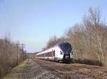 SNCF-B85021+B85022(IC111) fhrt als Zug Intercit1543 (Paris-Est 13:12 - Vesoul 16:33) seinem Ziel entgegen.