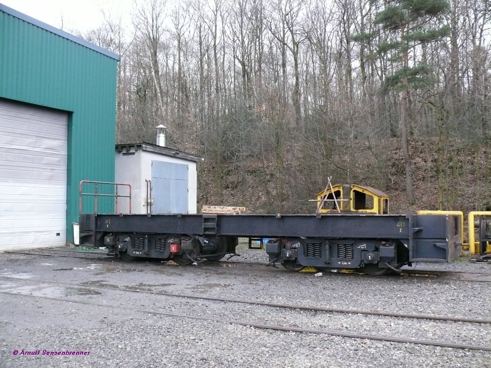 Fahrgestell B´B´ von CFD-Lok ex SPENO
2009-01-22 Raeren Rail&Traction