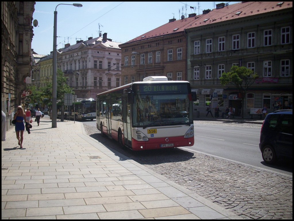 Irisbus Citelis der Dopravn� podniky města Plzně in Plzen. 


