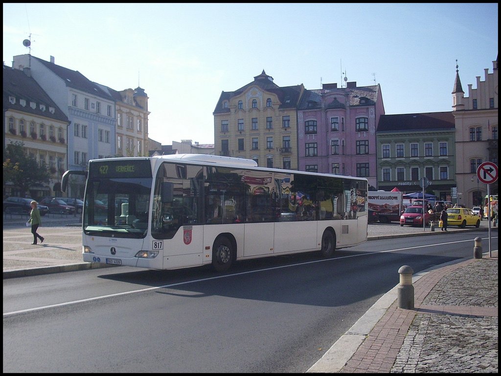 Mercedes Citaro II von Dopravni podnik mesta Decina a.s. in Dĕč�n.