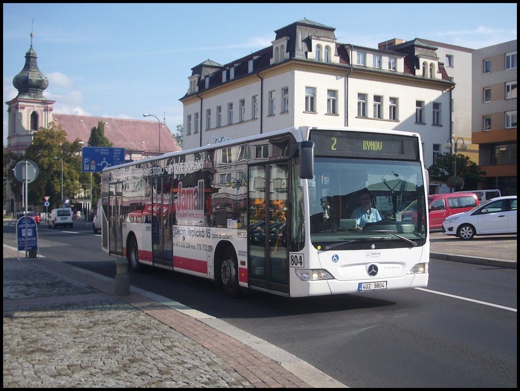Mercedes Citaro II von Dopravni podnik mesta Decina a.s. in Dĕč�n.