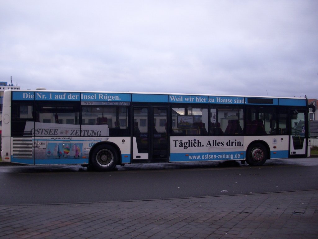 Neoplan Centroliner Evolution der RPNV in Sassnitz.

