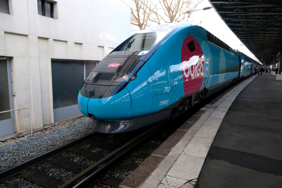 2020-02-25 141 Paris-Est SNCF-OUIGO-TGV793 Zug=OUIGO7691=Paris-Est1109-Lorraine-TGV1222_25-Strasbourg1302