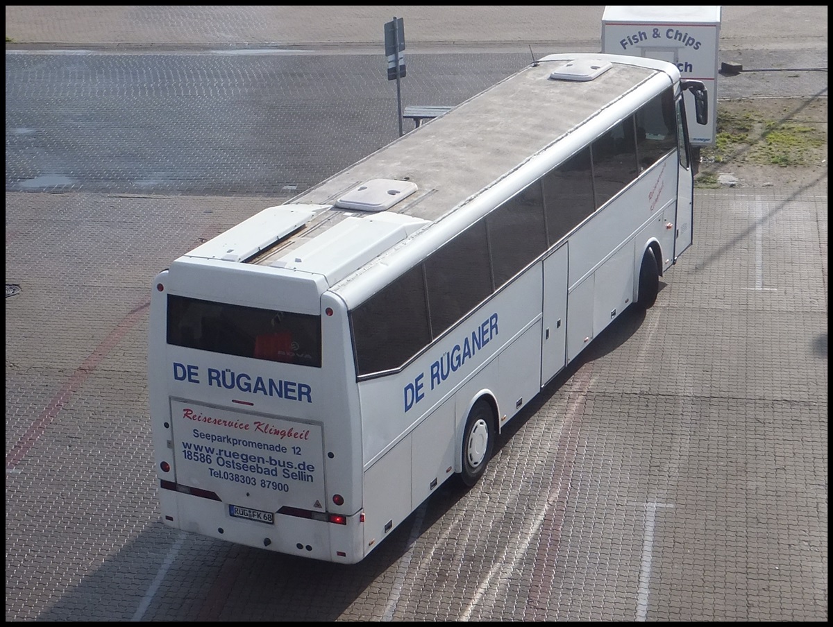 Bova Futura von De R�ganer aus Deutschland im Stadthafen Sassnitz.
