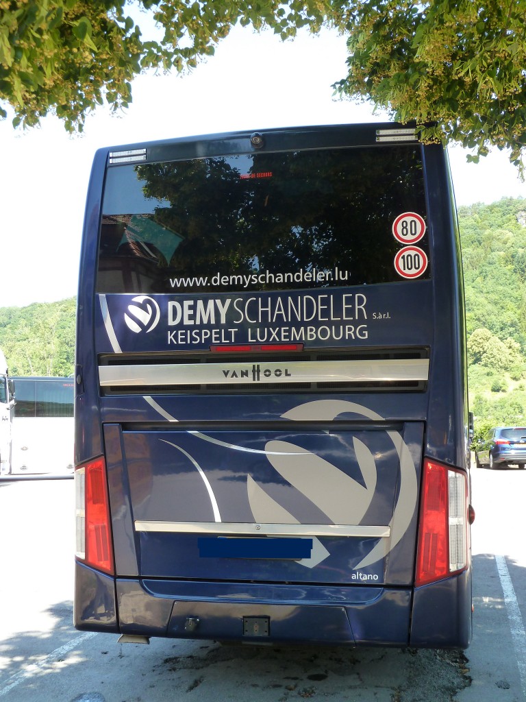 Echternach(L): VANHOOL TX21 ALTANO First Class Blue Edition der Firma Demy Schandeler (L) 
07.07.2015

