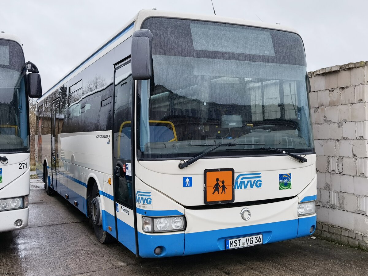 Irisbus Crossway der MVVG in Burg Stargard.