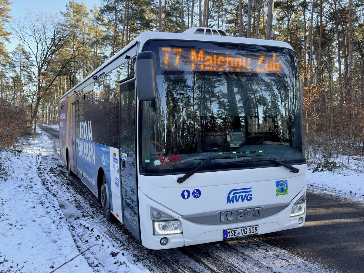 Iveco Crossway der MVVG in Plau am See.