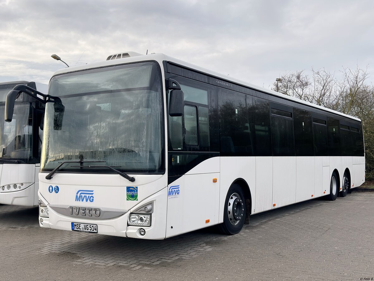 Iveco Crossway der MVVG in Waren.