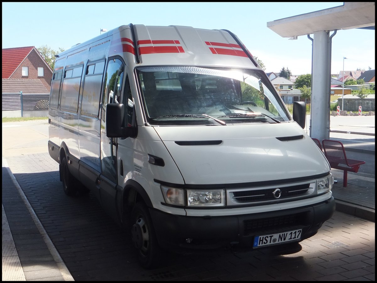 Iveco Daily der Stadtwerke Stralsund in Bergen.