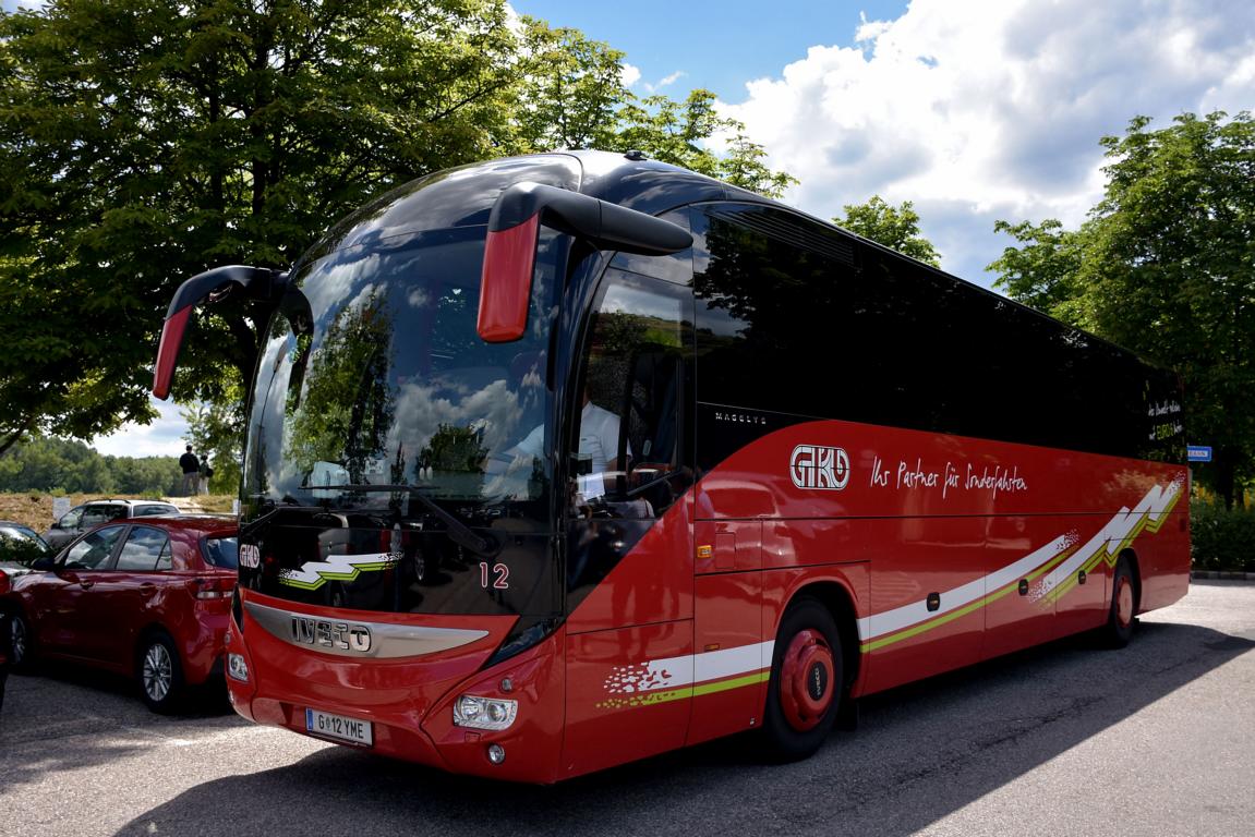 IVECO Magelys von GKB Reisen aus �sterreich 06/2017 in Krems.
