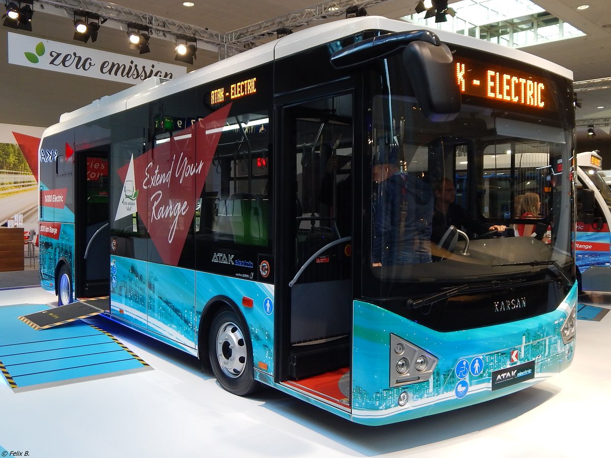Karsan Atak Vorf�hrwagen in Hannover auf der IAA.