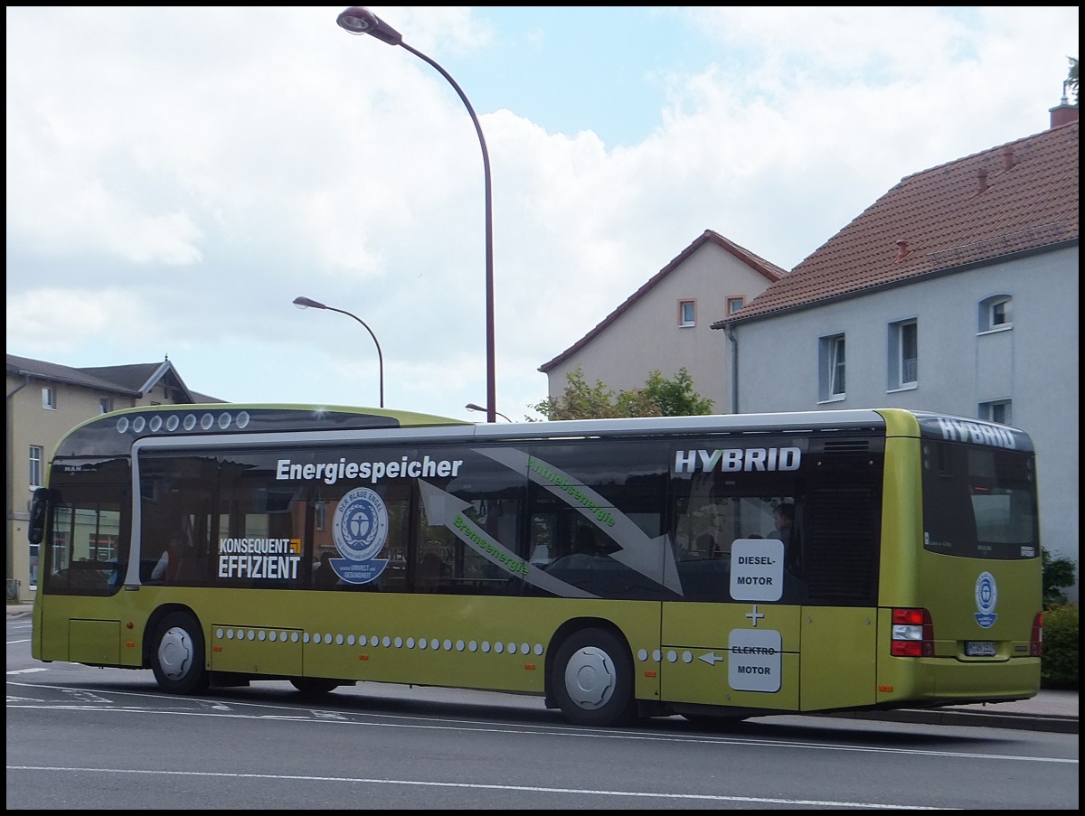 MAN Lion's City Hybrid aus M�nchen in Bergen.
