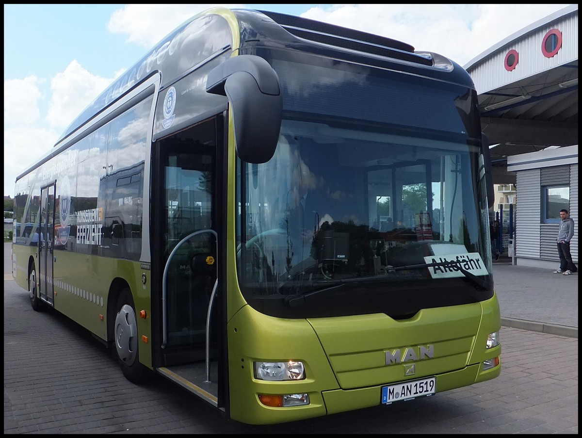 MAN Lion's City Hybrid aus M�nchen in Bergen.