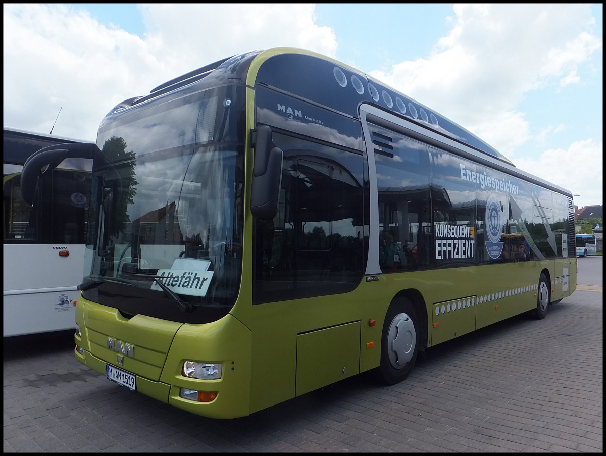 MAN Lion's City Hybrid aus M�nchen in Bergen.