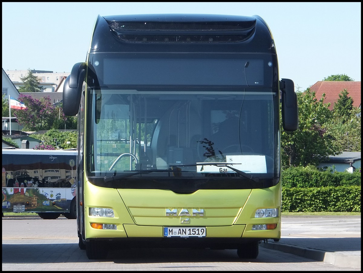 MAN Lion's City Hybrid aus M�nchen in Bergen.