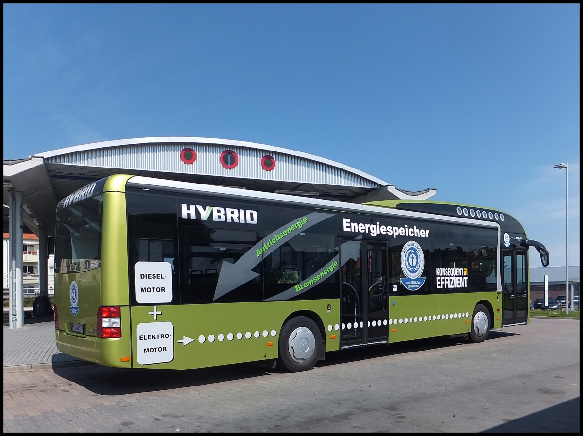 MAN Lion's City Hybrid aus M�nchen in Bergen.