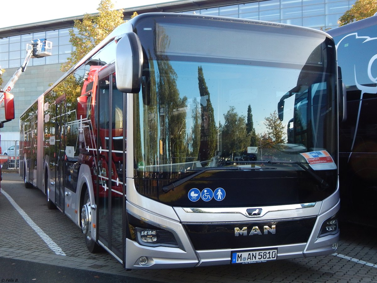 MAN Lion's City Vorführwagen in Hannover auf der IAA. 