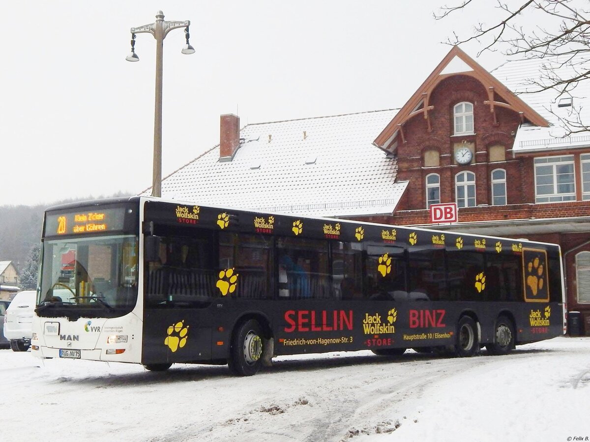MAN Lion's City der VVR in Sassnitz.