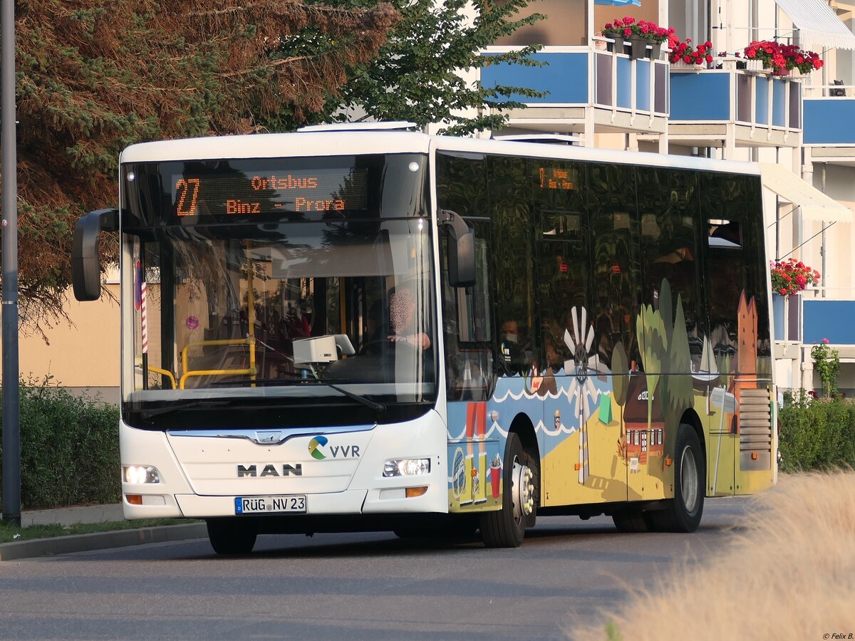 MAN Lion's City/Caetano der VVR in Binz.