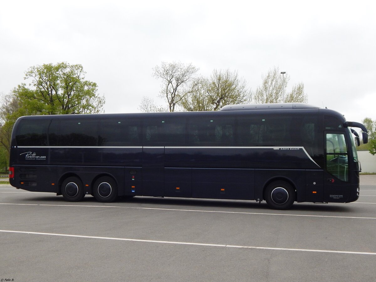 MAN Lion's Coach von Düring Events aus Deutschland in Neubrandenburg.