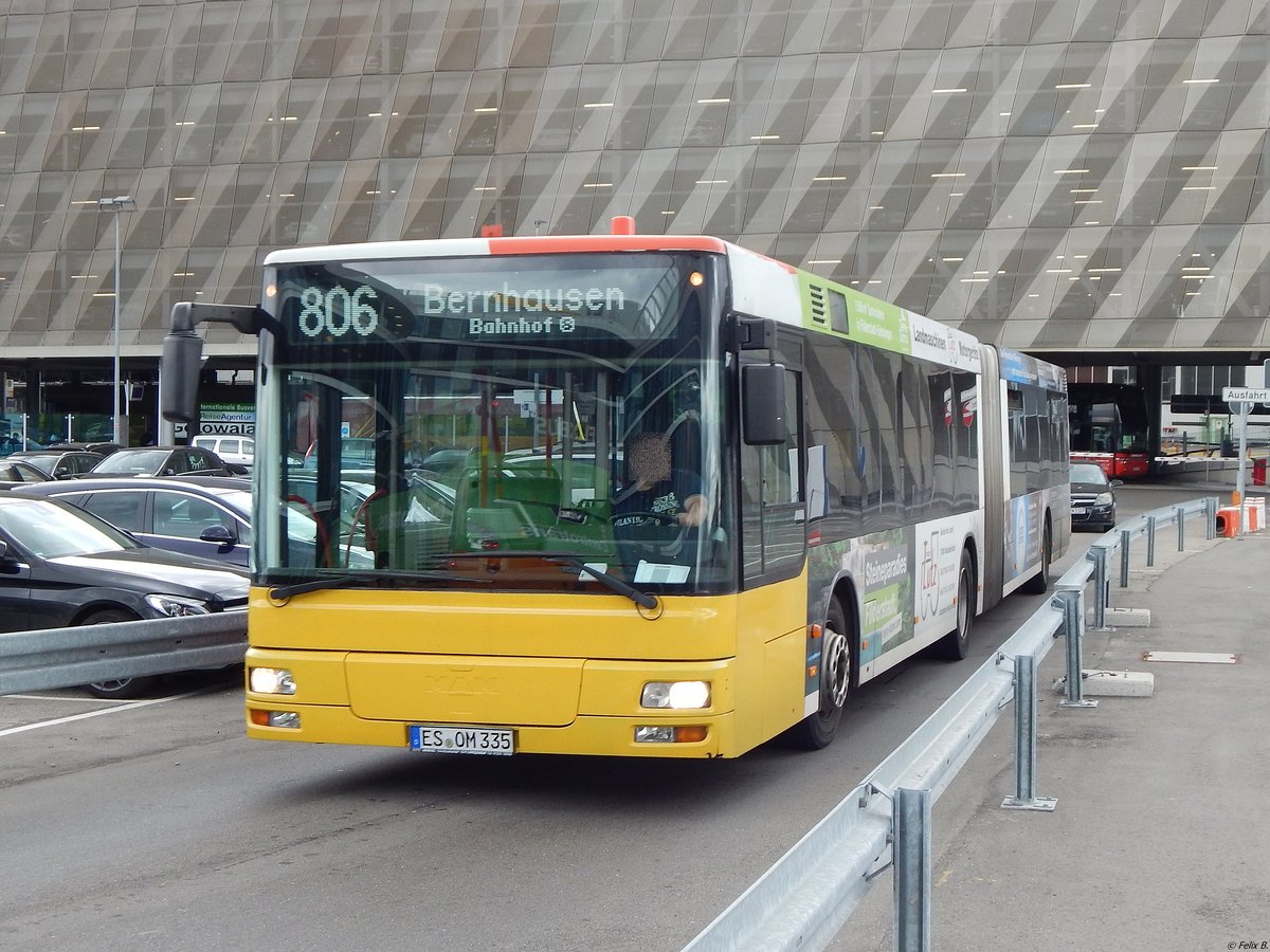 MAN Niederflurbus 2. Generation von Melchinger aus Deutschland in Stuttgart.