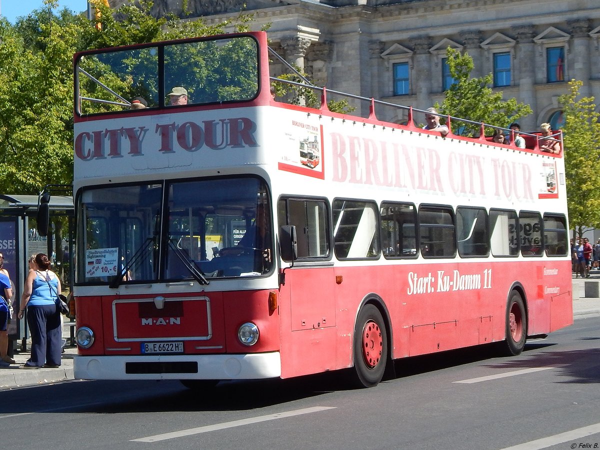 MAN SD 200 von Eick's Rundfahrten Berlin aus Deutschland in Berlin.