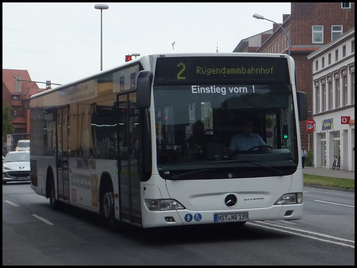 Mercedes Citaro II der Stadtwerke Stralsund in Stralsund.