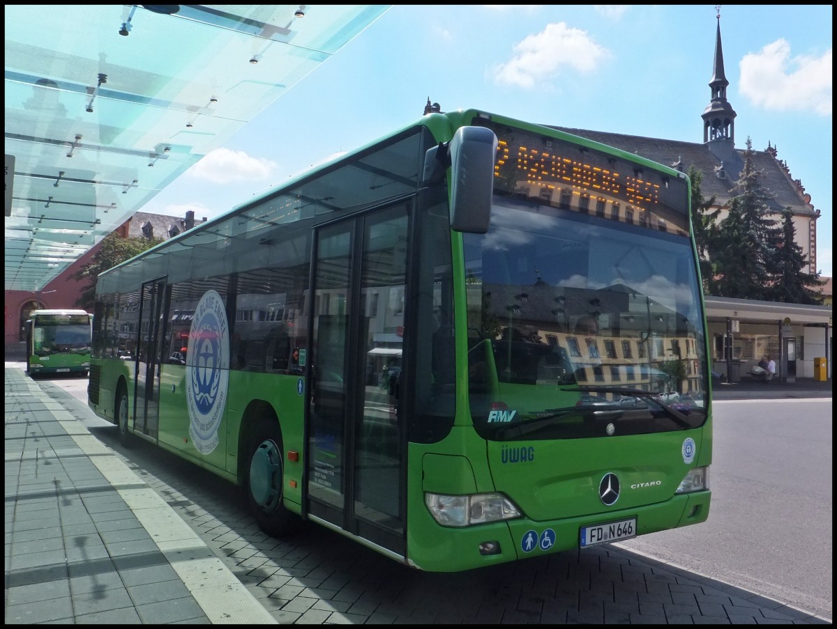Mercedes Citaro II der �WAG in Fulda. 