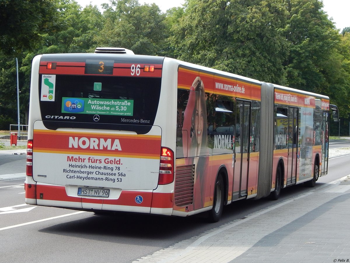 Mercedes Citaro II der VVR in Stralsund.