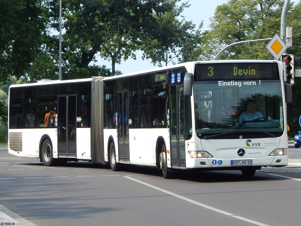 Mercedes Citaro II der VVR in Stralsund.