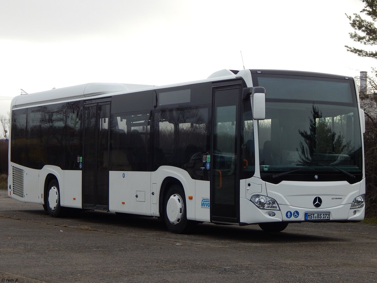 Mercedes Citaro III von Becker-Strelitz Reisen aus Deutschland in Neubrandenburg. 