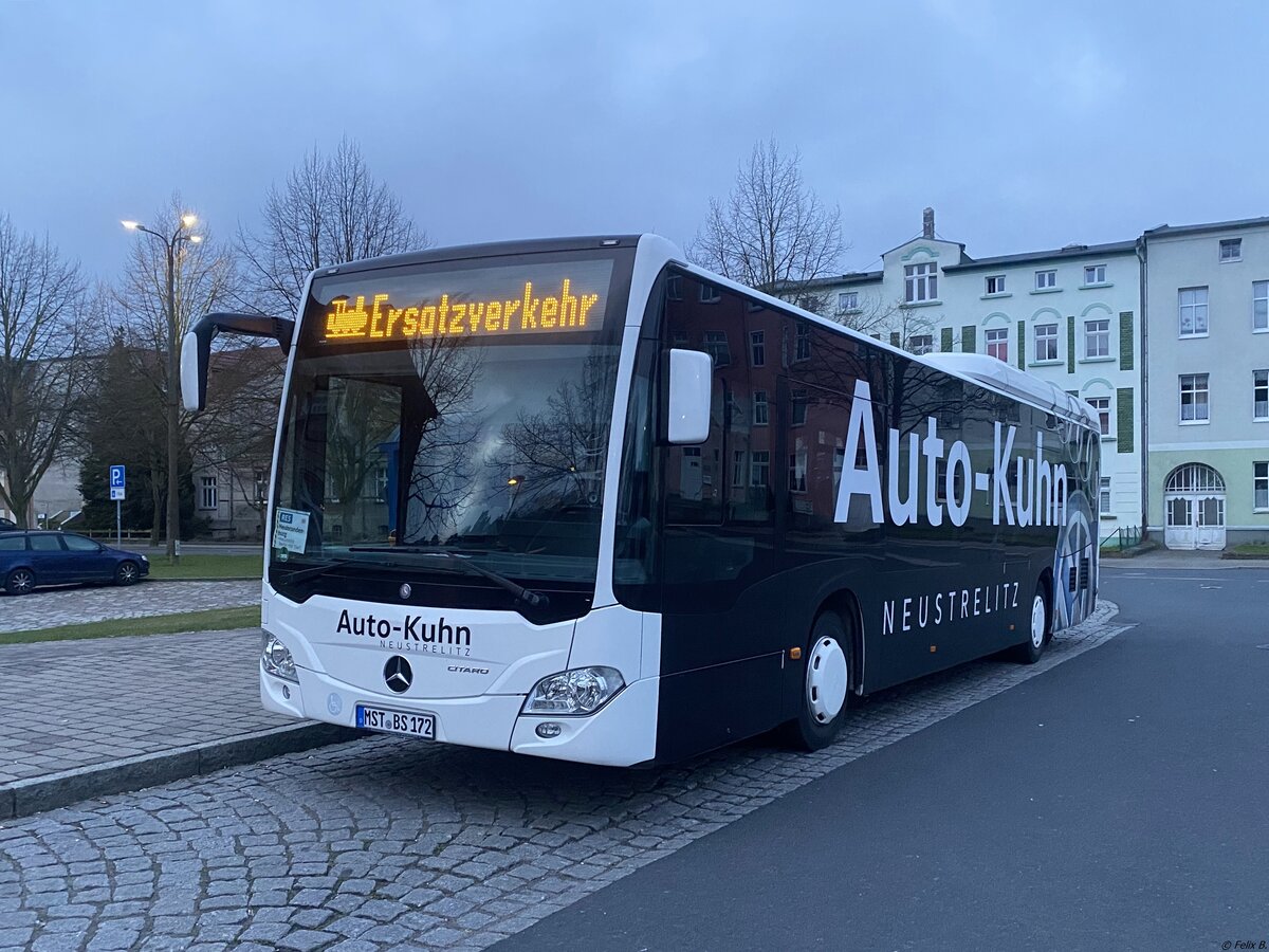 Mercedes Citaro III von Becker-Strelitz Reisen aus Deutschland in Demmin.