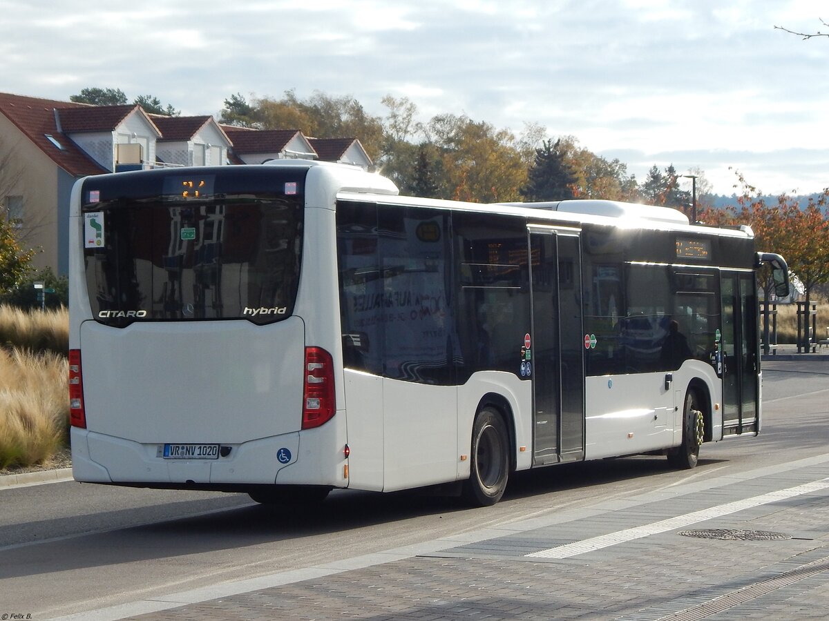 Mercedes Citaro III Hybrid der VVR in Binz.