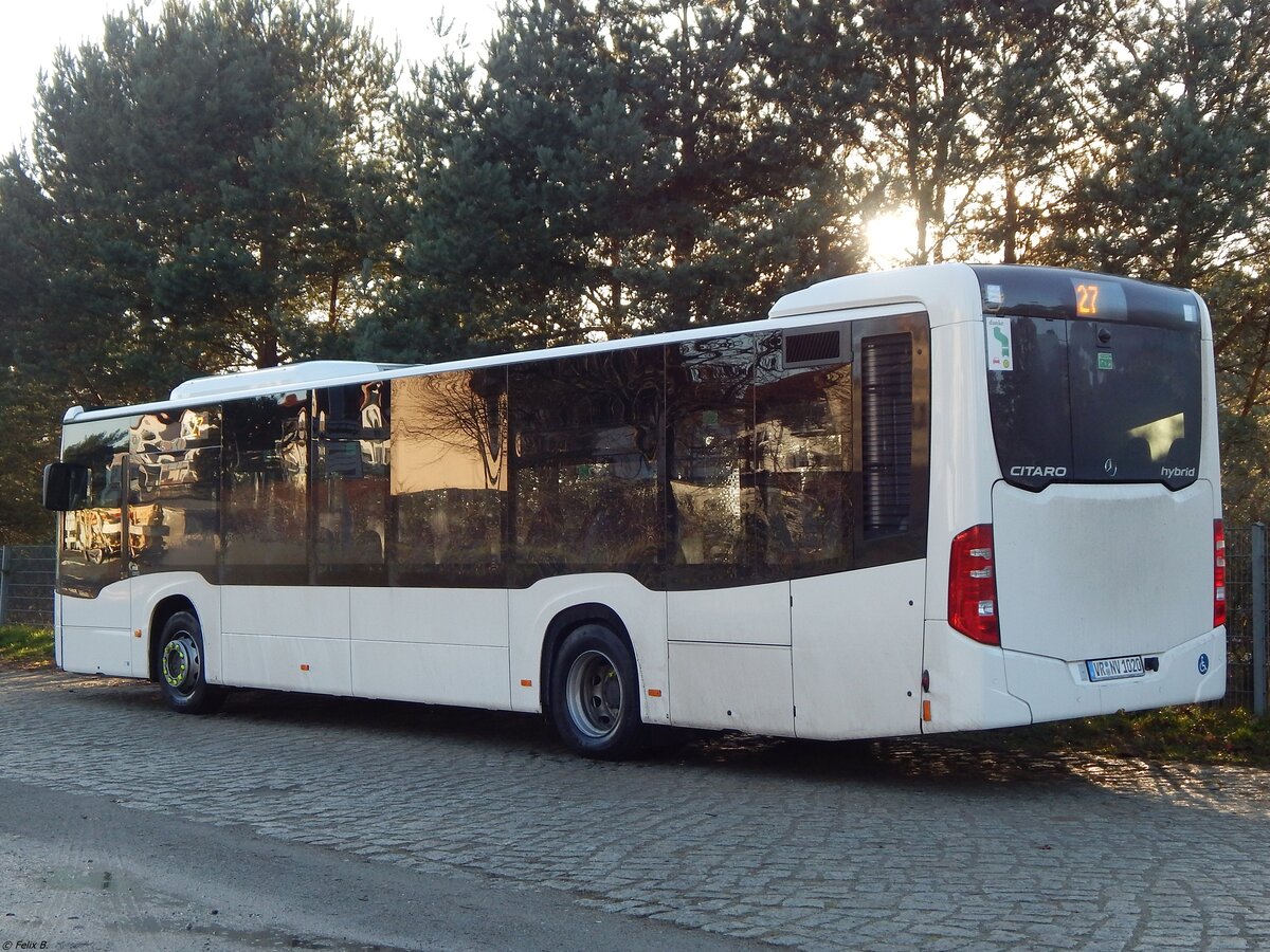 Mercedes Citaro III Hybrid der VVR in Binz.