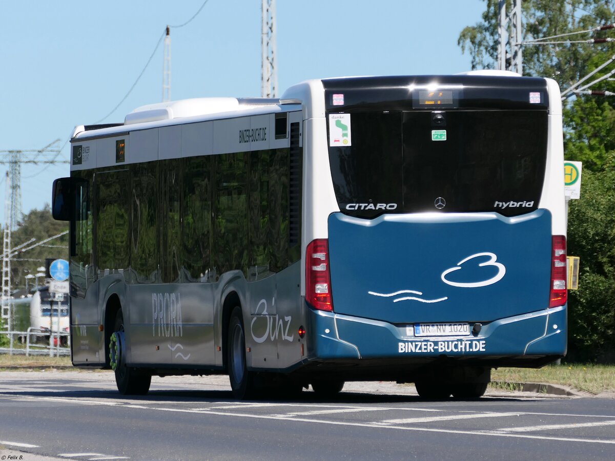 Mercedes Citaro III Hybrid der VVR in Prora.
