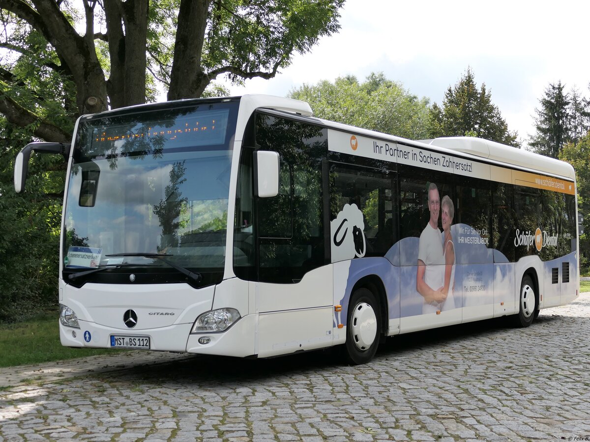 Mercedes Citaro III LE Ü von Becker-Strelitz Reisen aus Deutschland in Mirow.
