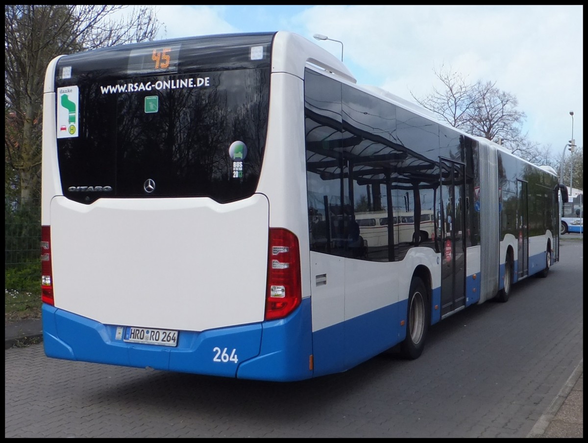 Mercedes Citaro III der Rostocker Stra�enbahn AG in Rostock.