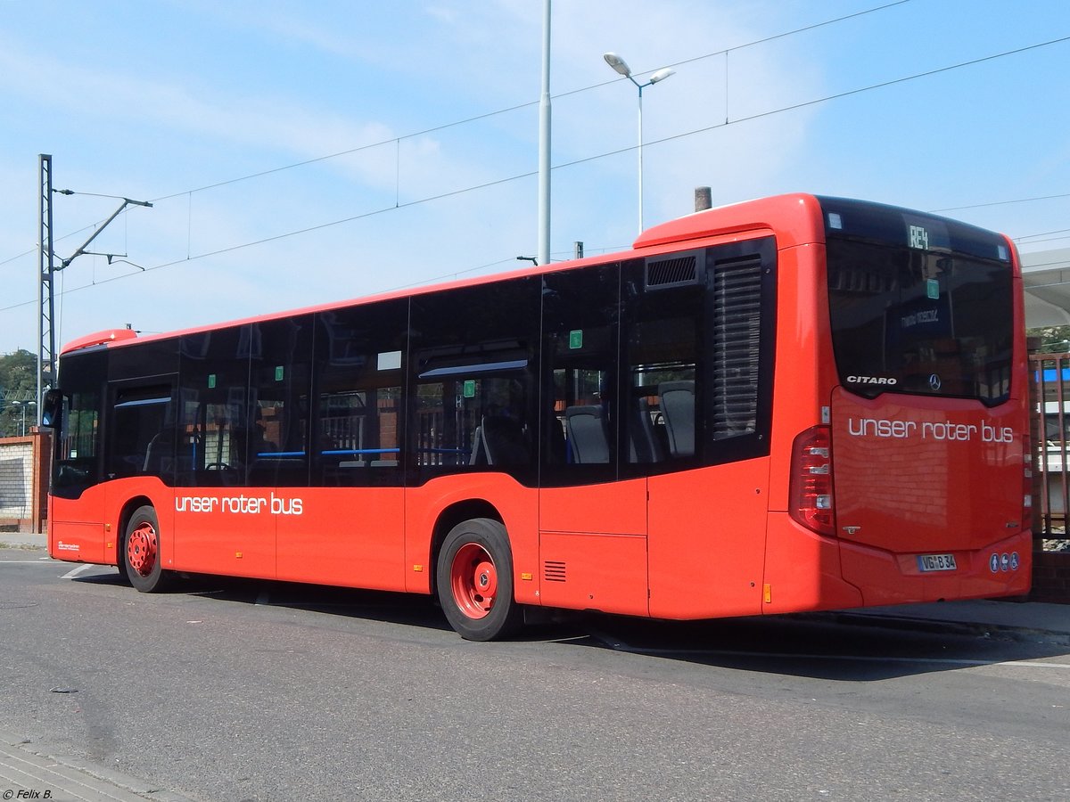 Mercedes Citaro III von URB aus Deutschland in Stettin.