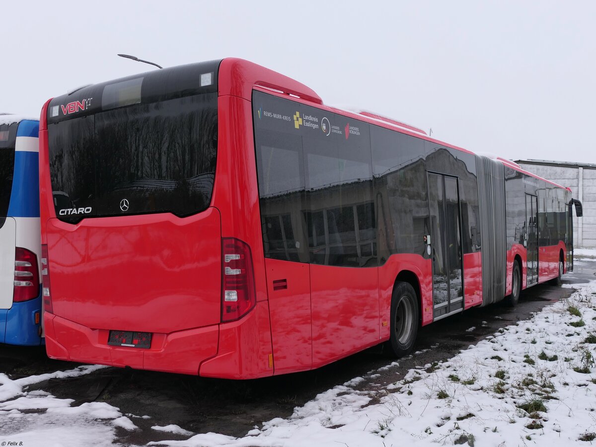 Mercedes Citaro III von URB aus Deutschland (ex Verkehrsbetriebe Nagoldtal - CW-LL 1248) in Ueckermünde. 