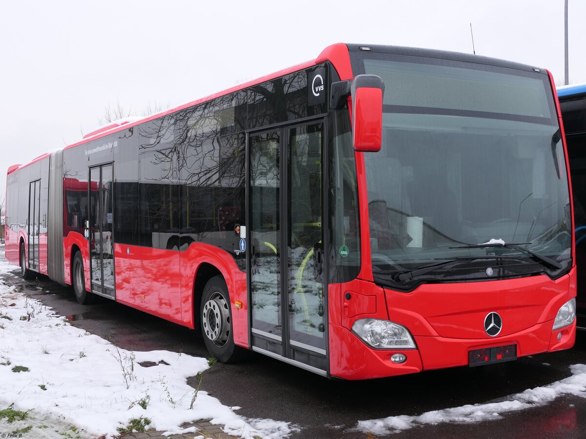 Mercedes Citaro III von URB aus Deutschland (ex Verkehrsbetriebe Nagoldtal - CW-LL 1248) in Ueckermünde. 