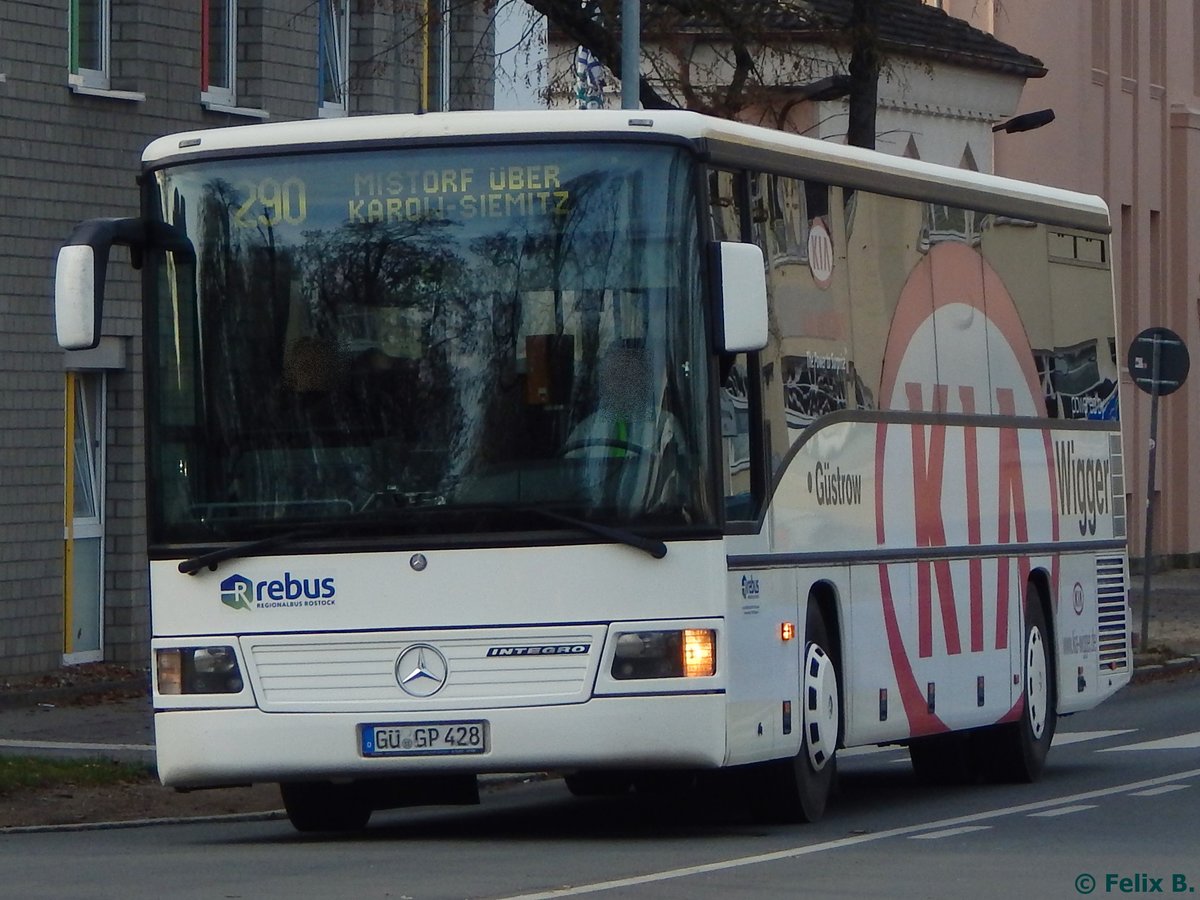 Mercedes Integro von Regionalbus Rostock in G�strow. 